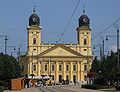 * Nomination Protestant Great Church in Debrecen --Pudelek 11:55, 4 October 2009 (UTC)  Comment Very good, though slightly underexposed IMO. What do others think? --Cayambe 19:59, 4 October 2009 (UTC)  Info I uploaded new version - a little correction --Pudelek 22:06, 4 October 2009 (UTC) * Promotion Better now. --Cayambe 07:51, 5 October 2009 (UTC)