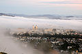 * Nomination Early morning fog over San Francisco and Golden Gate Bridge--Mbz1 23:19, 25 October 2009 (UTC). * Promotion Nice and good. --Cayambe 15:15, 26 October 2009 (UTC)