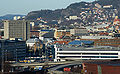 * Nomination Bergen city centre telephoto --Aqwis 09:54, 14 October 2009 (UTC).  Comment Please remove the lens spot at top left. Otherwise good. --Cayambe 21:23, 15 October 2009 (UTC)  Done --Aqwis 12:34, 18 October 2009 (UTC) * Promotion Good now. --Cayambe 14:25, 18 October 2009 (UTC)