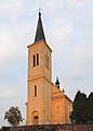 * Nomination: St. Martin church in Dolní Benešov. --Multimotyl 01:26, 20 October 2009 (UTC) * Review  Comment Noise visible, but still OK for me. Sharpening halos too strong and not OK for me. --Johannes Robalotoff 20:38, 20 October 2009 (UTC)